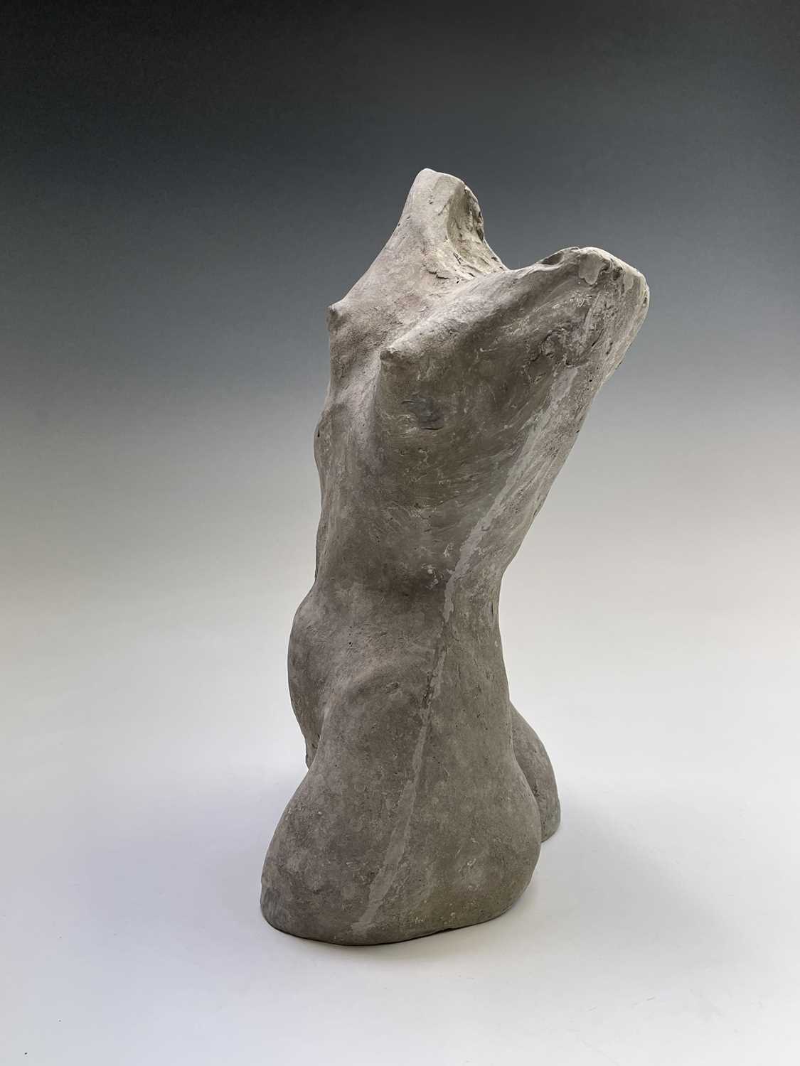 Alec WILES (1924)Female Torso Ciment fondu Height 36cm - Image 5 of 11