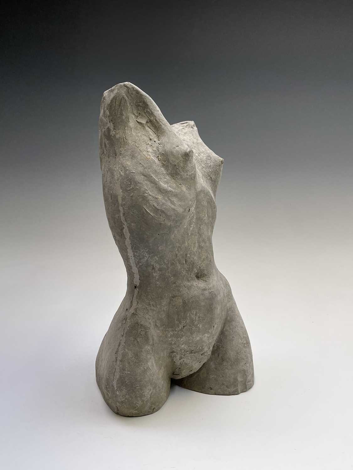 Alec WILES (1924)Female Torso Ciment fondu Height 36cm - Image 7 of 11