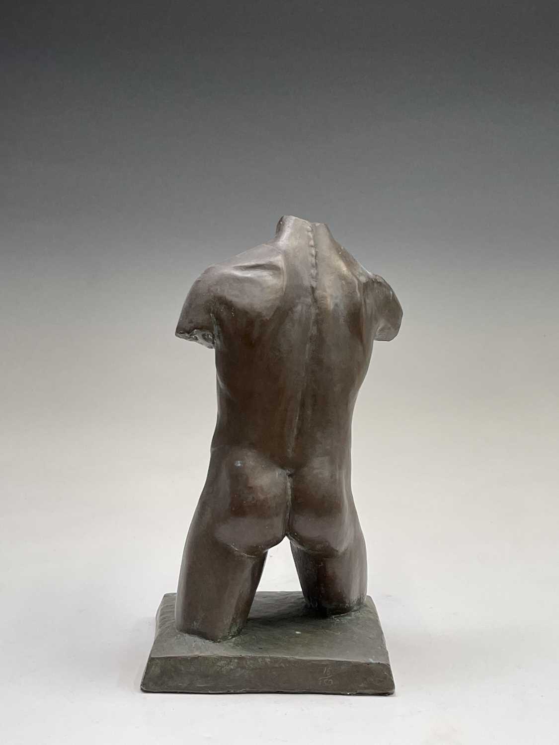 Alec WILES (1924)Males Torso Bronzed resin sculpture Signed and dated 1995Height 27cm - Image 7 of 10