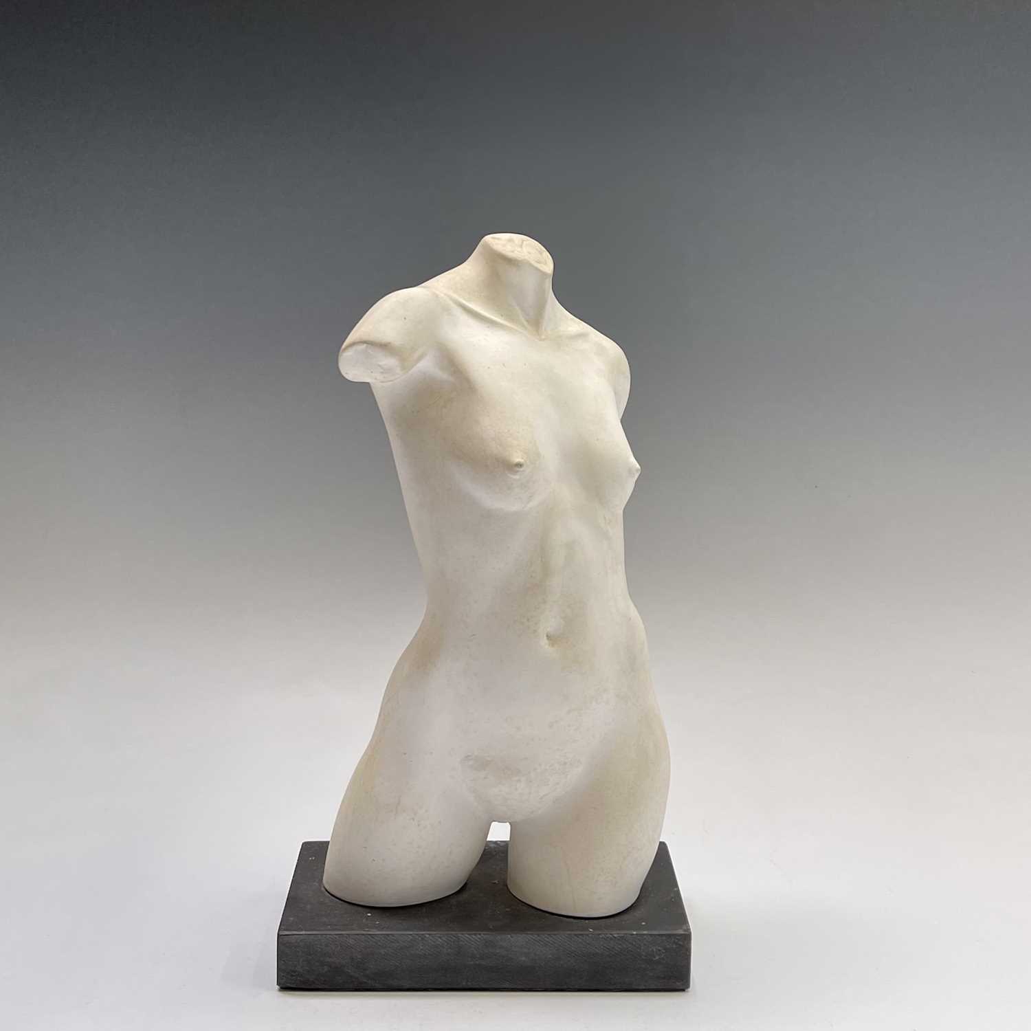 Alec WILES (1924)Female Torso Plaster sculpture Height 32cm - Image 10 of 10