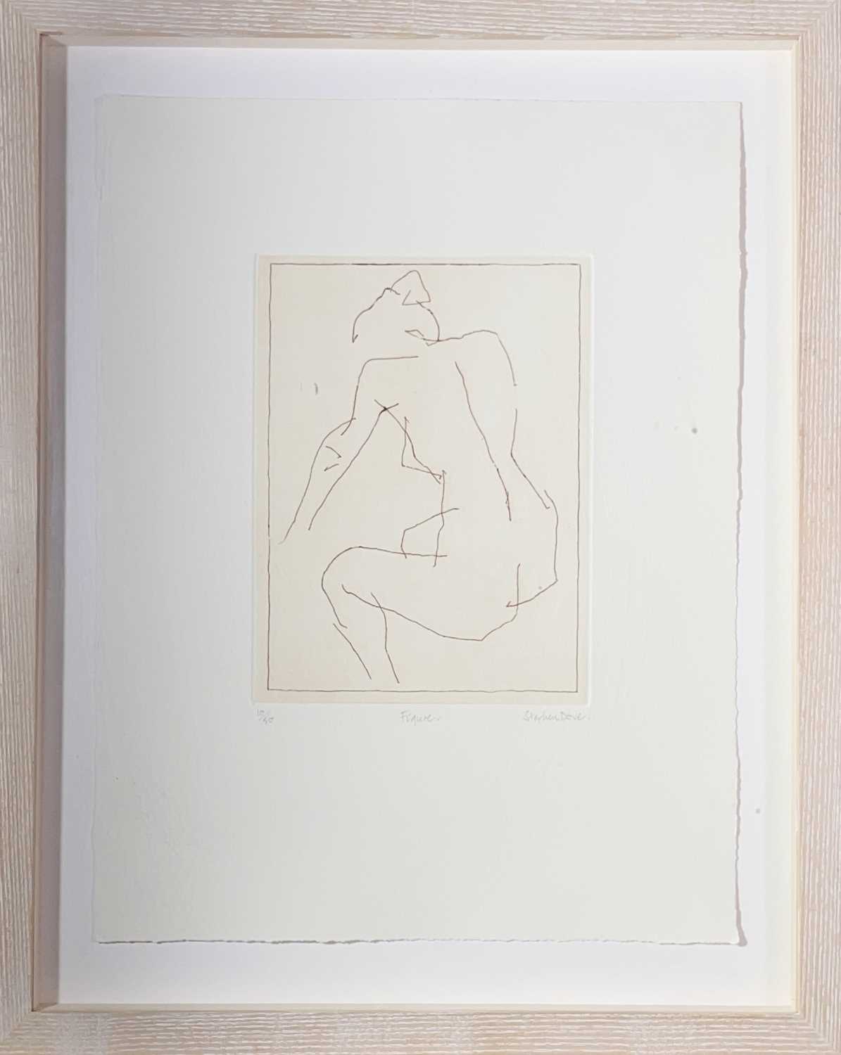 Four Cornish Etchings - John Emanuel, Stephen Dove, Naomi Frears and one other Each signed, - Image 10 of 11