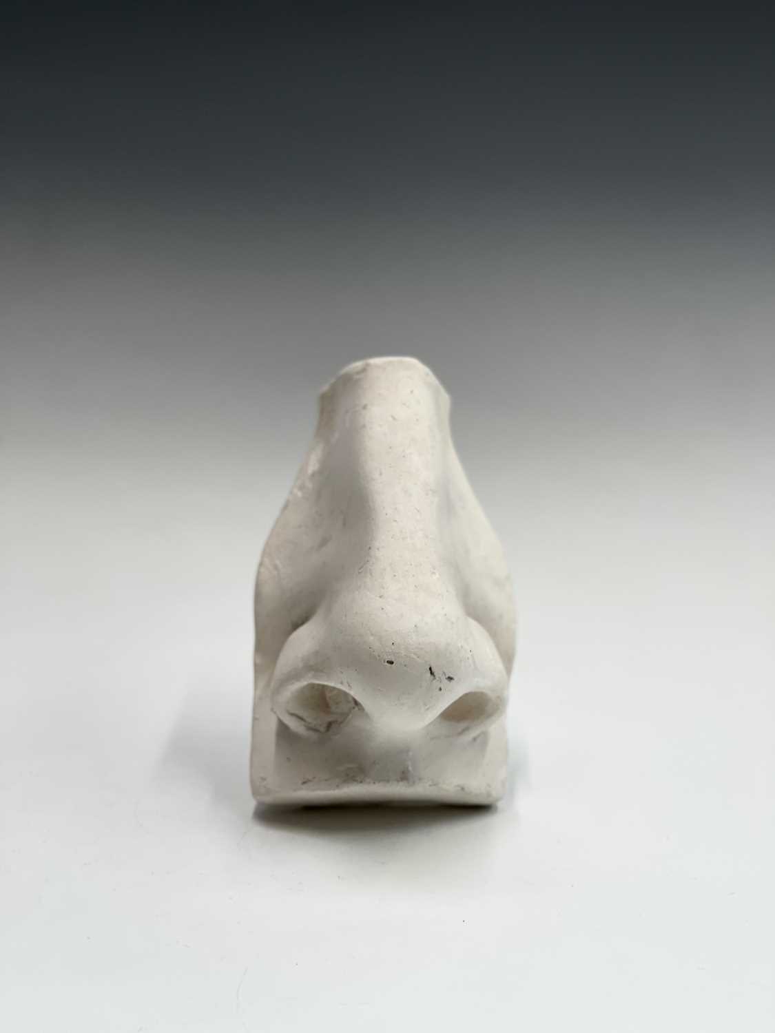 Two plaster moulds, one of an eye the other a noseFrom the estate of Alec Wiles - Image 5 of 12