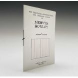 'The Theatrical Constructions and Cinematic Satires of Mervyn Rowley' by Andrew Lanyon, numbered