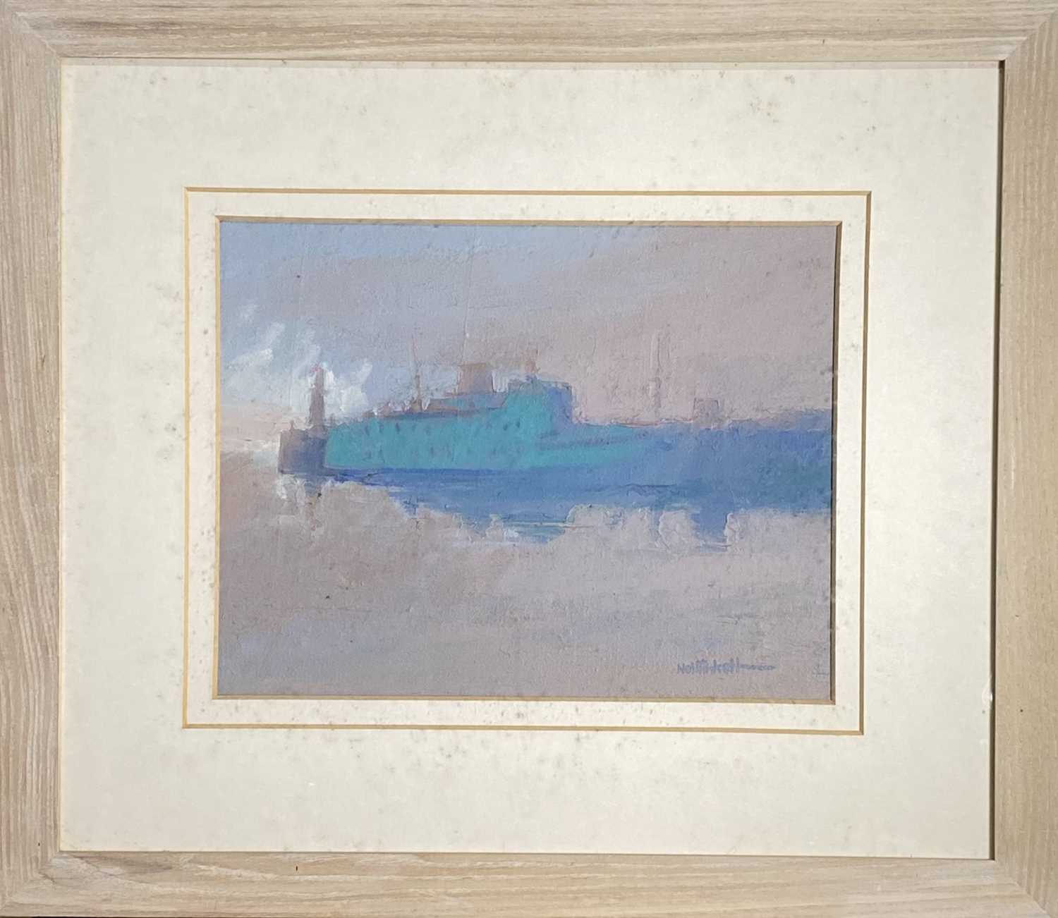 Neil PINKETT (1958)Scillonian Early Morning Oil on board Signed 26 x 34cm - Image 2 of 2