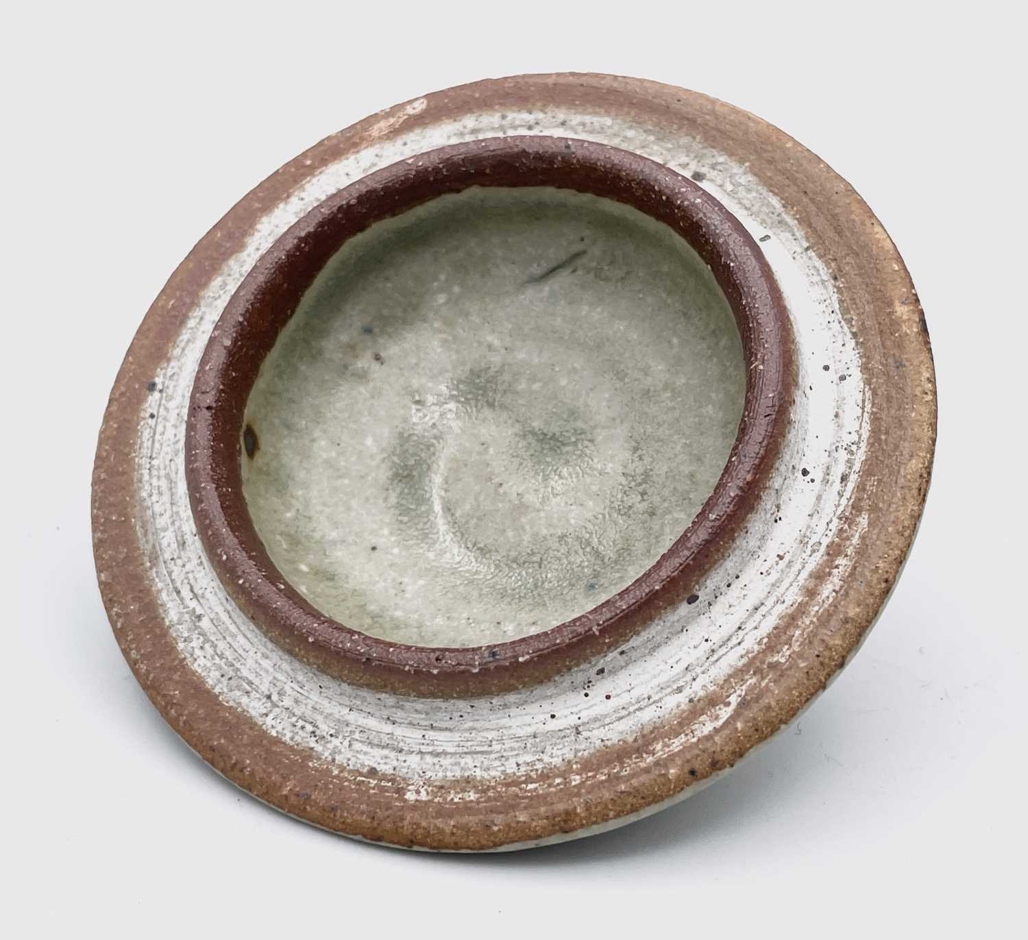 A Bill Marshall (1923-2007) salt, a Richard Batterham small bowl and cover and three other small - Image 14 of 20