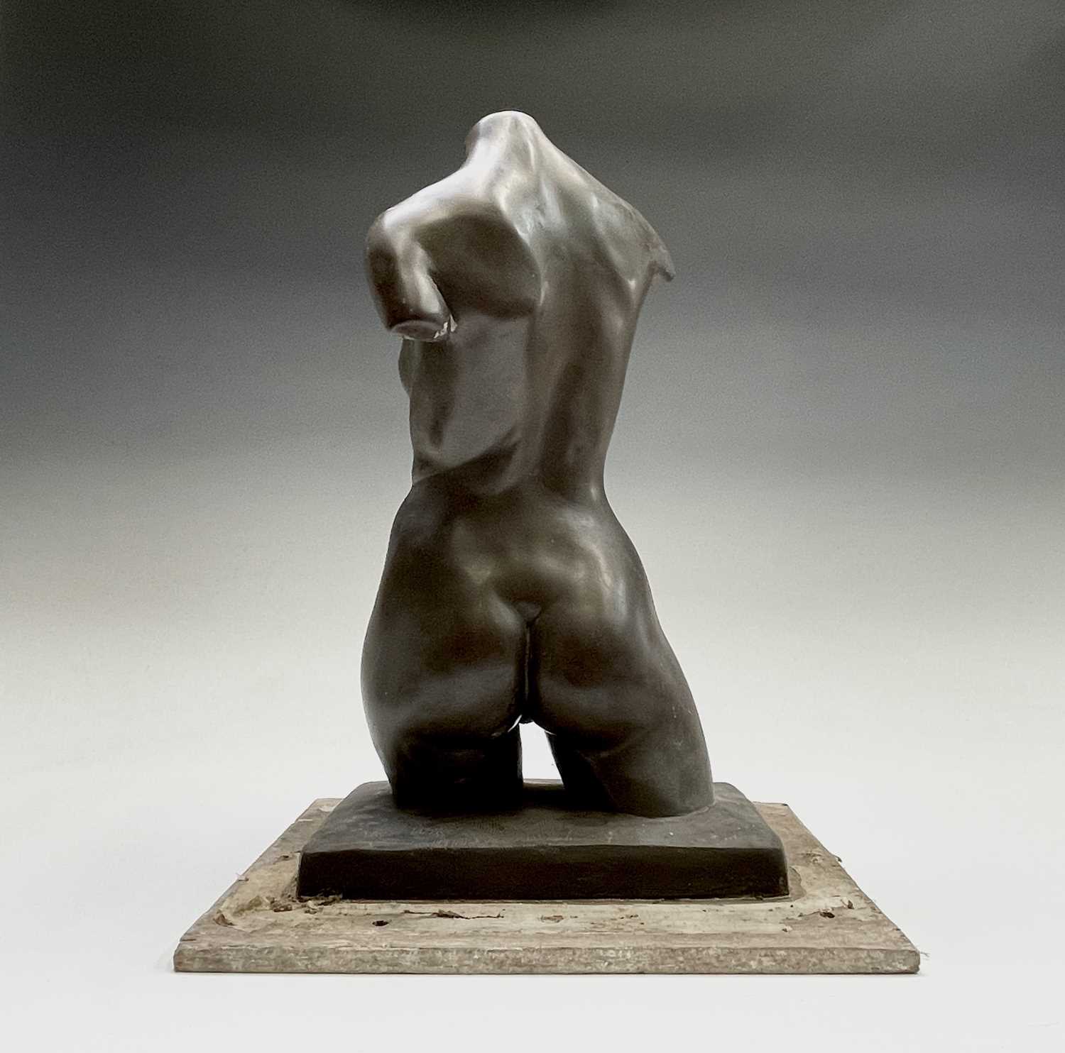 Alec WILES (1924)Female Torso Cold cast bronze sculpture Signed Height 34cm Alec Ernest Wiles was - Image 5 of 11