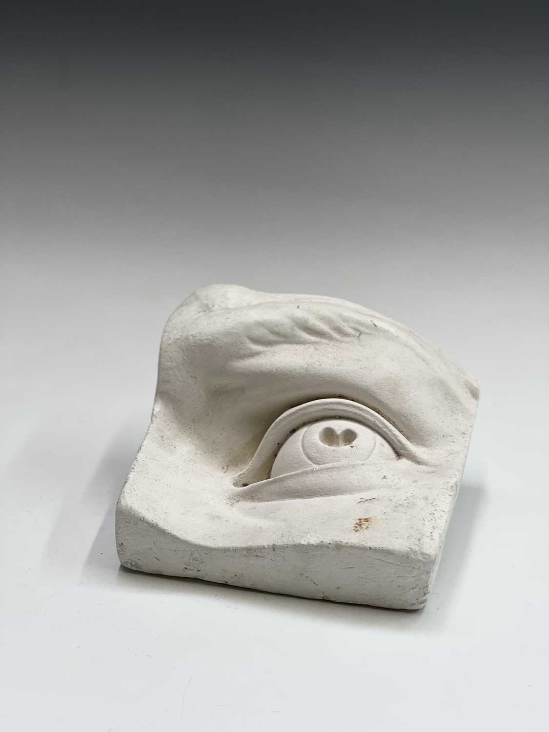 Two plaster moulds, one of an eye the other a noseFrom the estate of Alec Wiles - Image 3 of 12