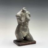 Alec WILES (1924)Female Torso Bronze resin sculpture Signed and dated 1997Numbered 1/150 to base