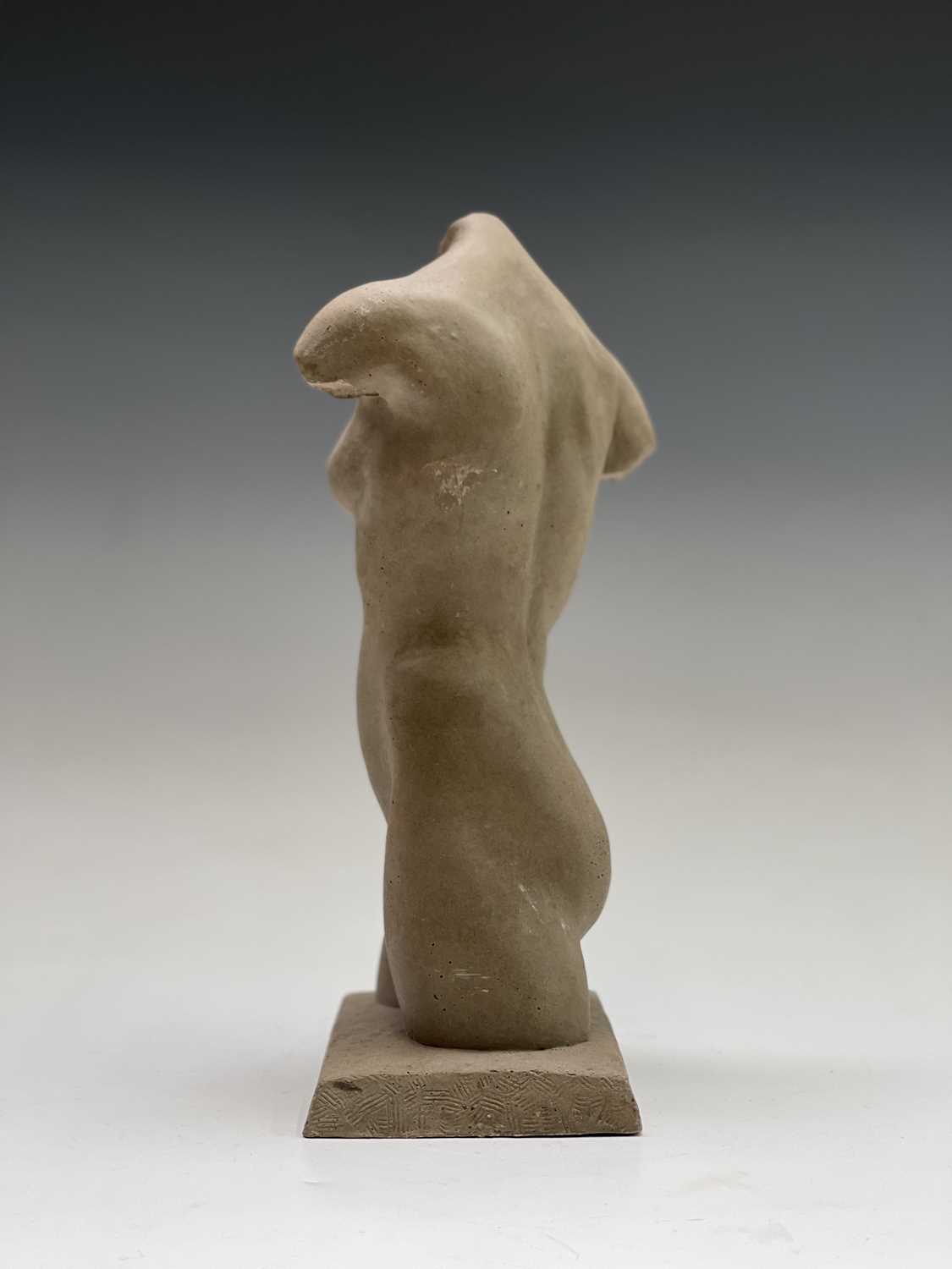 Alec WILES (1924)Female Torso Ciment fondu Height 31cm - Image 7 of 11