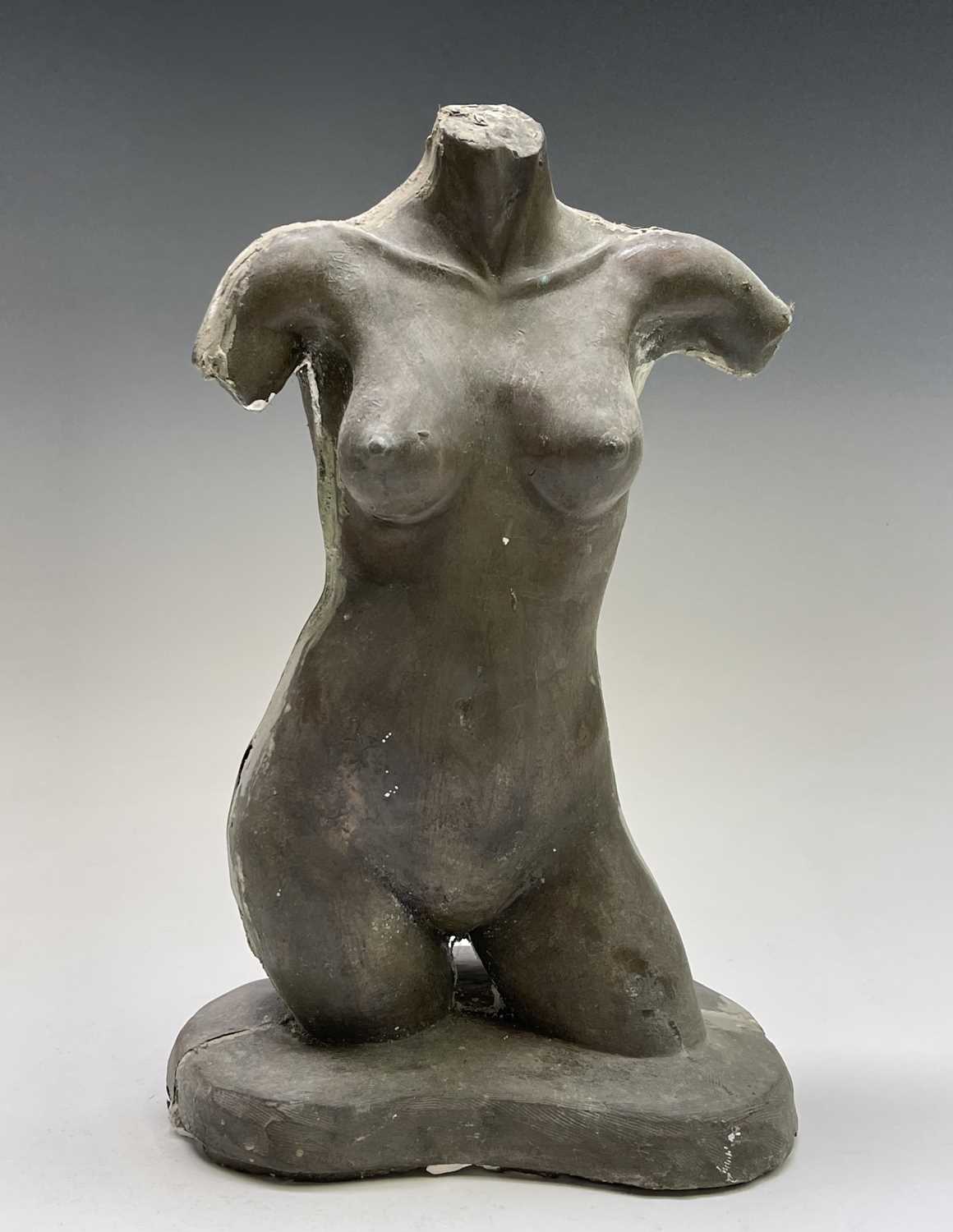 Alec WILES (1924)Female Torso Sculpture Signed to baseHeight 32cm - Image 5 of 6