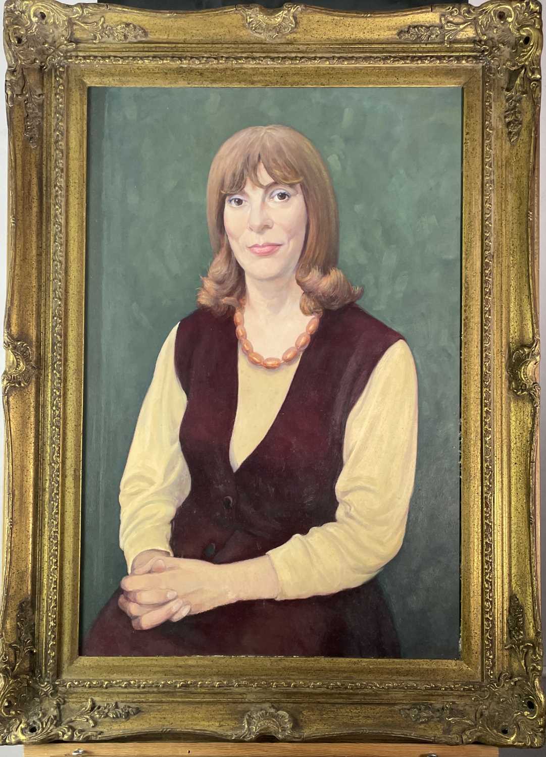 Alec WILES (1924) Six portraits in 0ils They include: The Uniform 90x74cm signed and with Royal - Image 10 of 16