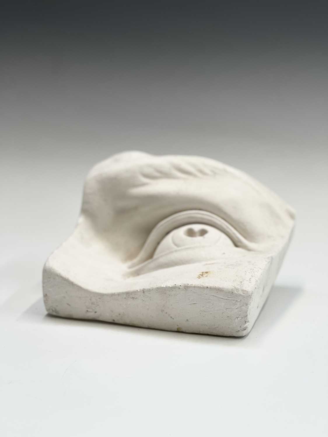 Two plaster moulds, one of an eye the other a noseFrom the estate of Alec Wiles - Image 6 of 12