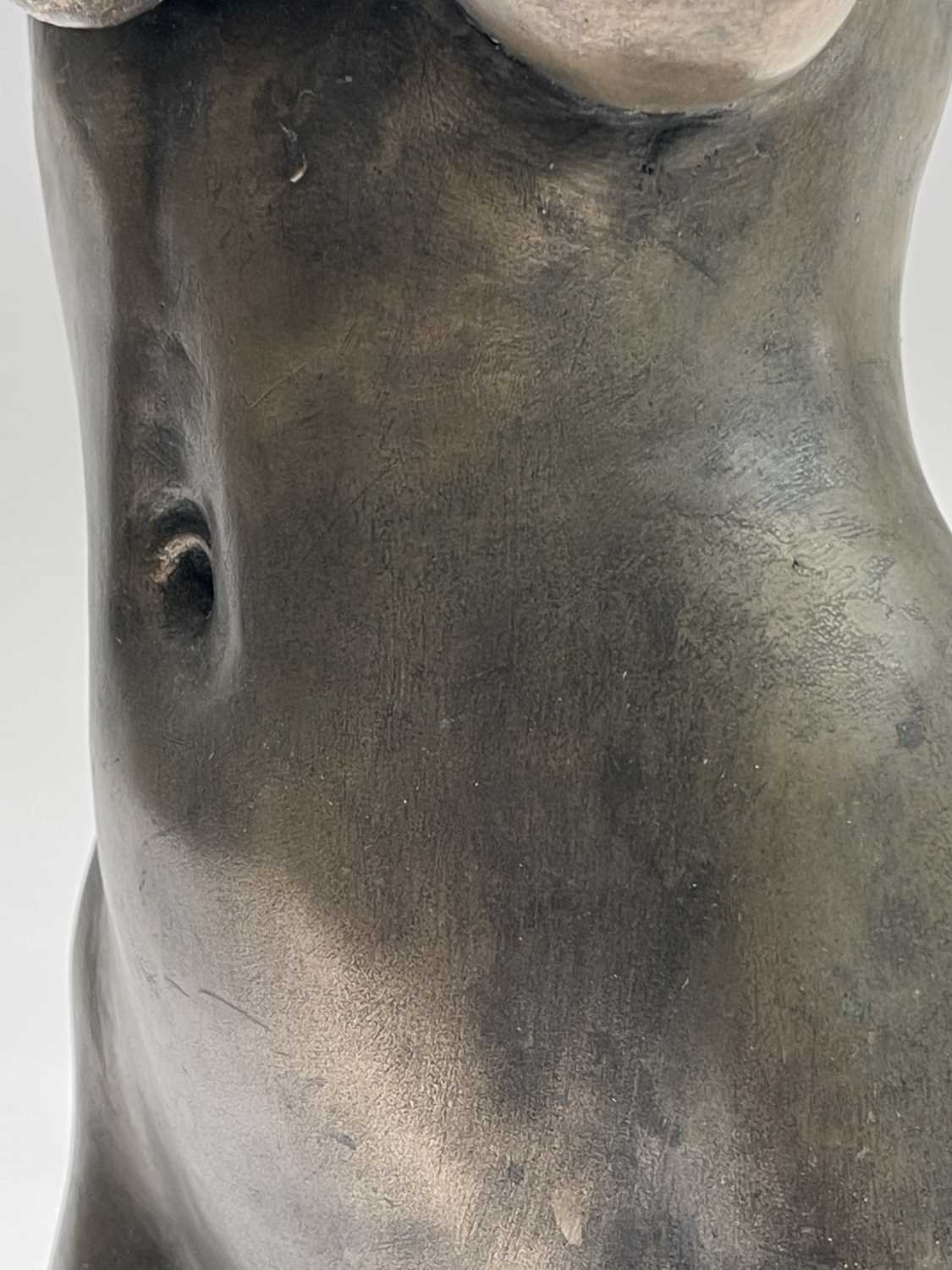 Alec WILES (1924)Female Form Bronzed resin sculpture Signed Height 36.5cm - Image 11 of 11