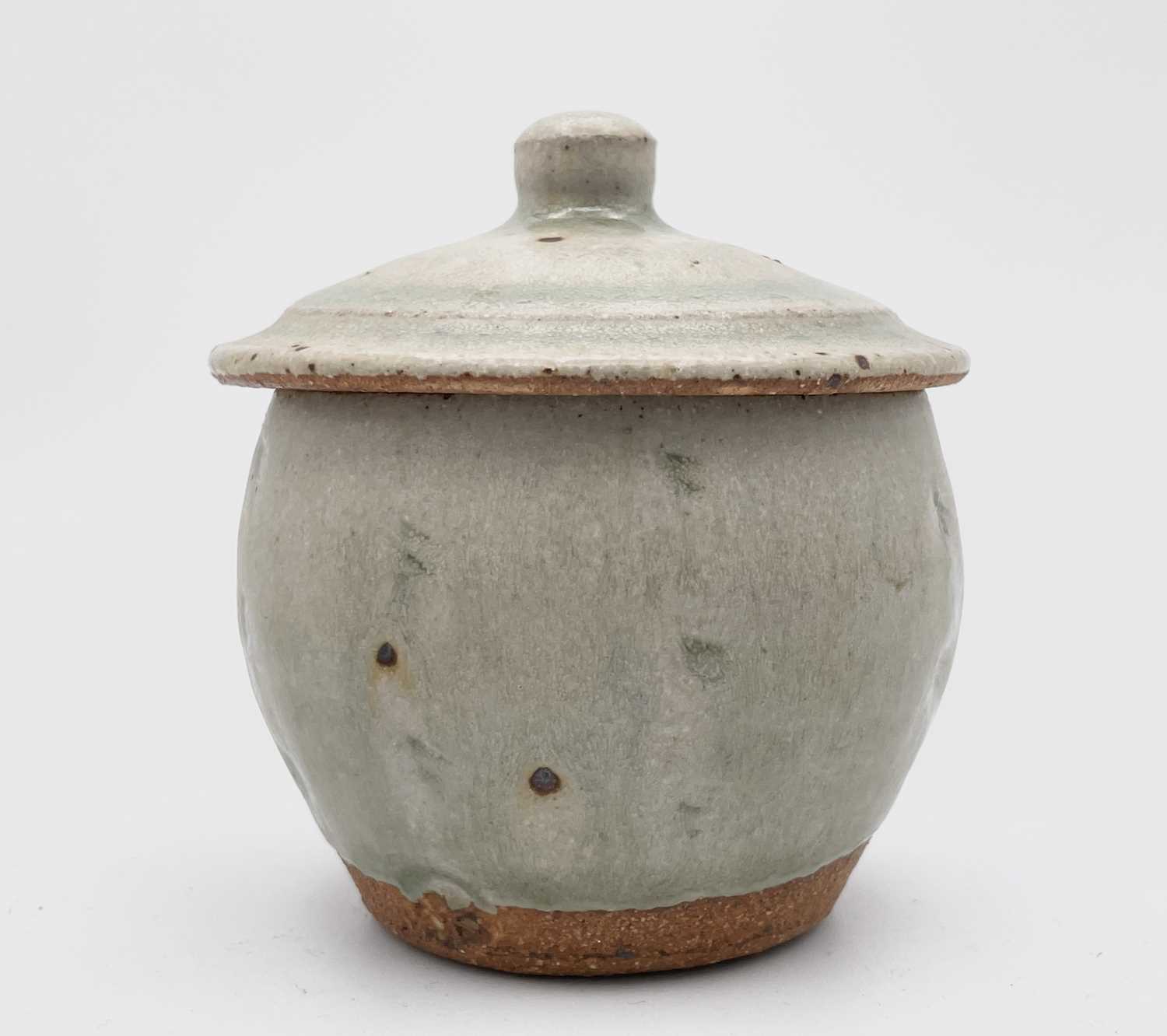 A Bill Marshall (1923-2007) salt, a Richard Batterham small bowl and cover and three other small - Image 17 of 20