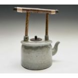 Roger MICHELL (1947-2018)A celadon glazed teapotImpressed makers mark to base, signed in pen and