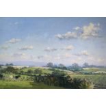 John MILLER (1931-2002)Cornish LandscapeOil on canvas Signed 50 x 75cm