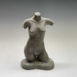 Alec WILES (1924)Female Torso Sculpture Signed to baseHeight 32cm