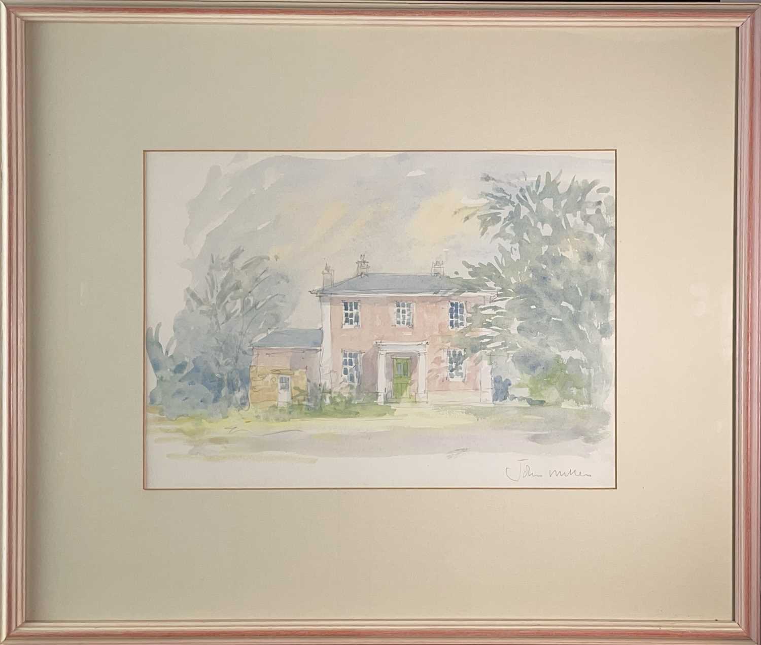 John MILLER (1931-2002)Sancreed House WatercolourSigned Inscribed to verso 28 x 38.5cm - Image 2 of 3