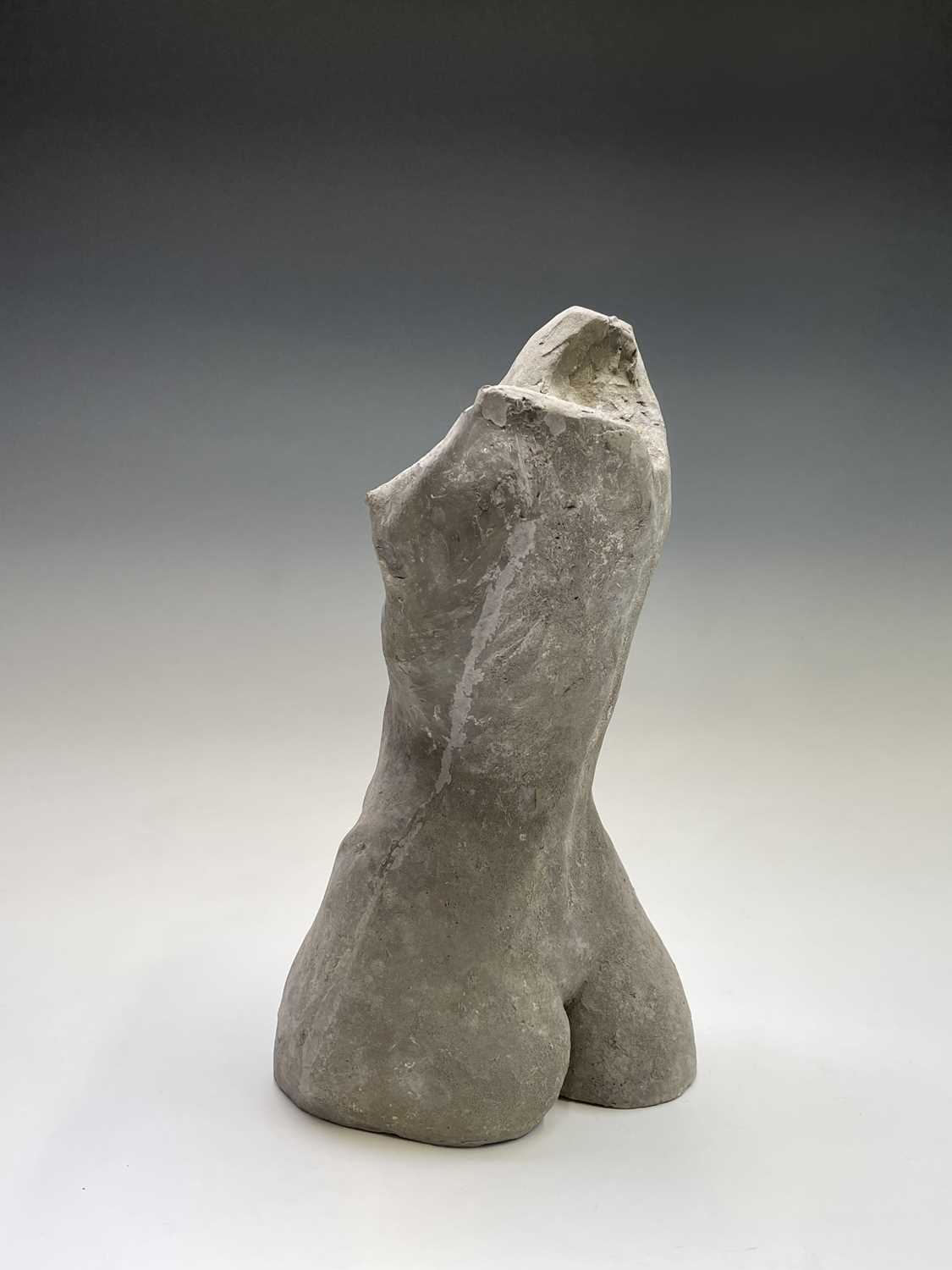 Alec WILES (1924)Female Torso Ciment fondu Height 36cm - Image 11 of 11