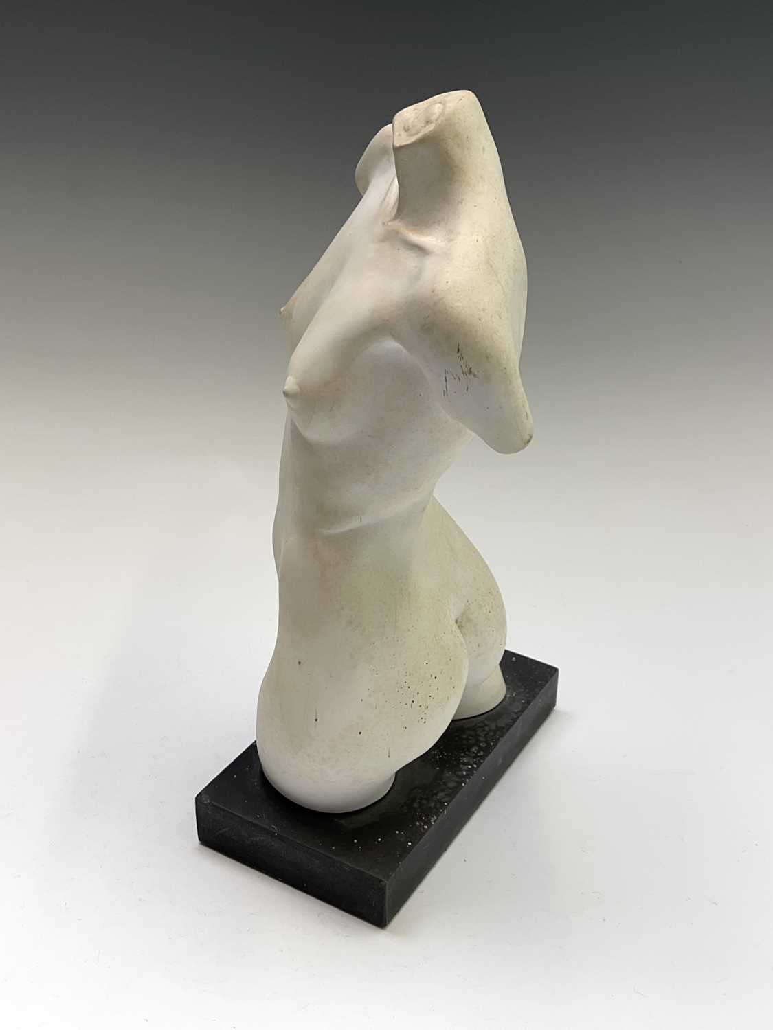 Alec WILES (1924)Female Torso Plaster sculpture Height 32cm - Image 8 of 10