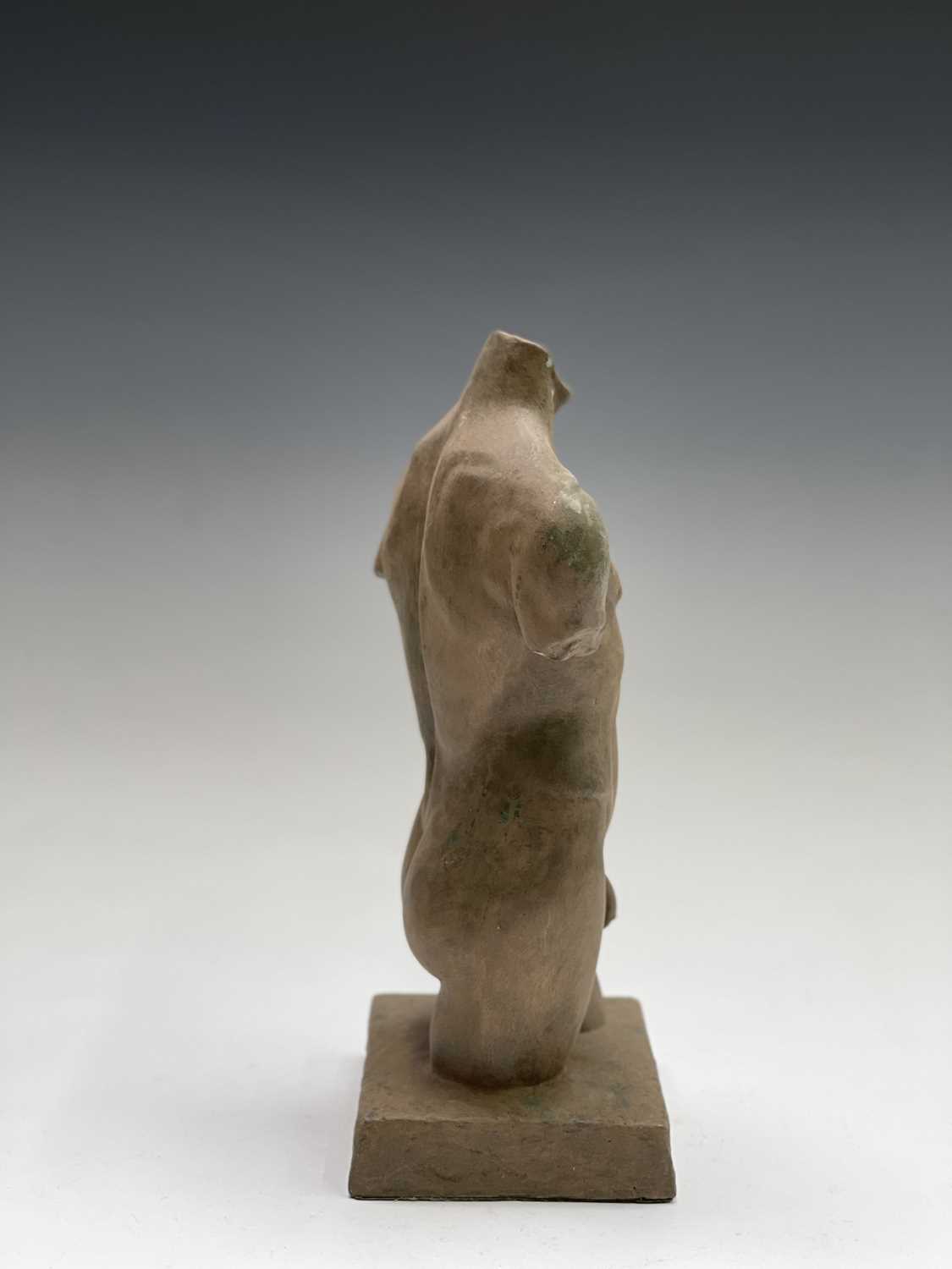 Alec WILES (1924)Males Torso Resin sculpture Signed Height 32cm - Image 5 of 13