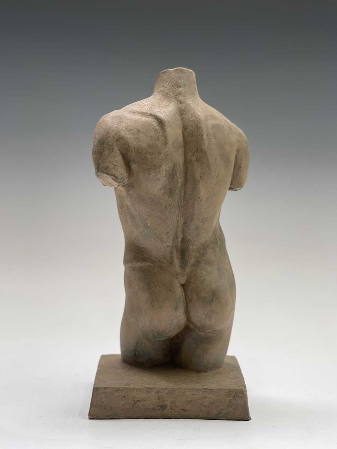Alec WILES (1924)Males Torso Resin sculpture Signed Height 32cm - Image 6 of 13