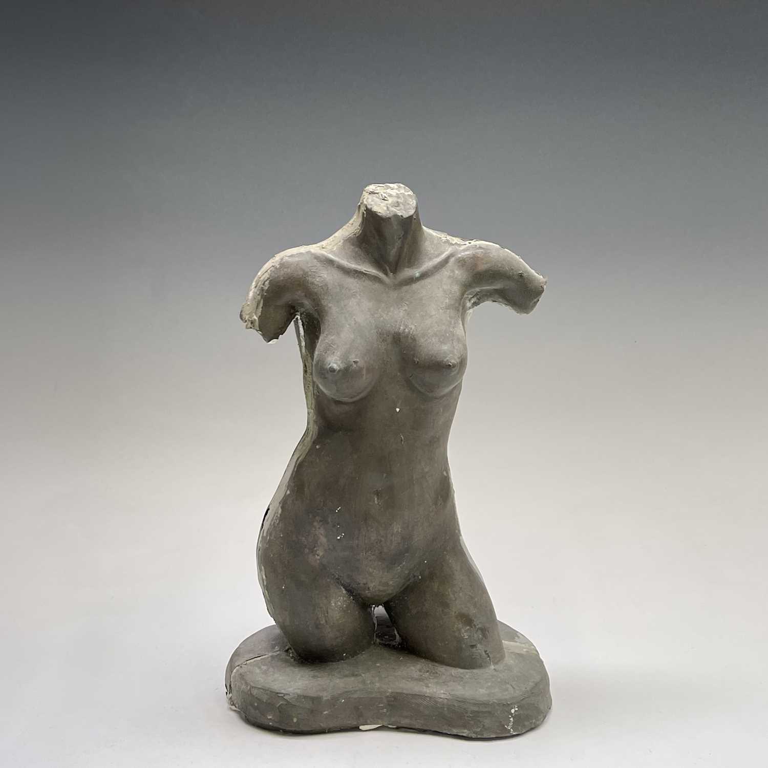 Alec WILES (1924)Female Torso Sculpture Signed to baseHeight 32cm - Image 6 of 6