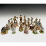 A collection of twenty-four Beswick Beatrix Potter figures (box).