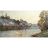 Late 19th/Early 20th Century British School'Bridgnorth'WatercolourSigned with initials CAG (?),