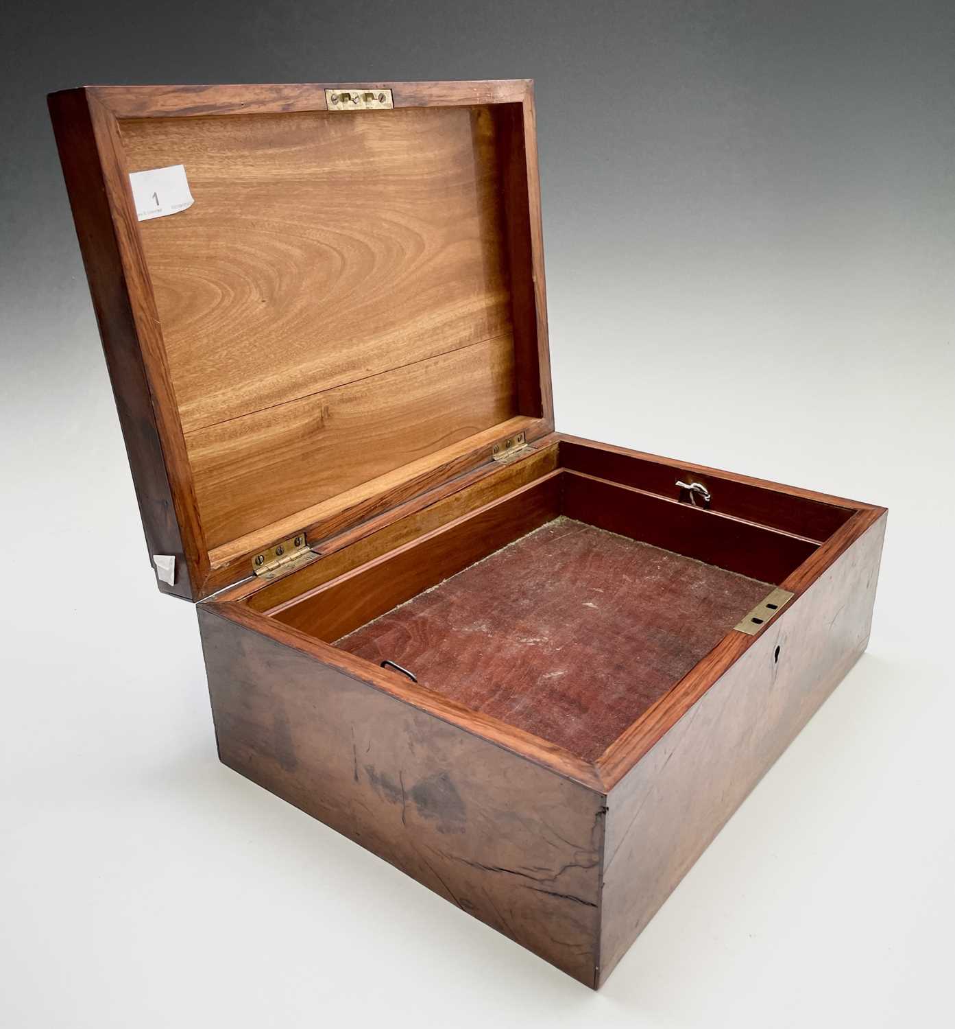 A rare Jamaican specimen wood workbox, by James Pitkin, Kingston, Jamaica, circa 1835/1840, the - Image 18 of 35