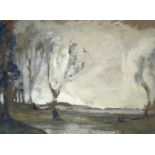 Leonard RICHMOND (Exh. 1912 - 1940)Figures in a LandscapeWatercolourSigned and dated 191926.5 x 35cm