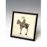 20th Century British SchoolAn equestrian caricature - 'Mr Gurr's 'Gurgle' by 'Gurgoyle' J.S.Green.