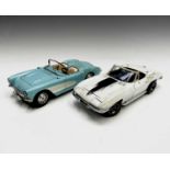 A Burago diecast 1957 Chevrolet, together with an Ertl Chevrolet Corvette (2).
