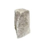 A limestone staddle stone base. Approx. height 56cm.