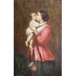 James BUCHANAN RA (fl. 1848-1855) Mother and ChildOil on canvasSigned44.5 x 29.5cm