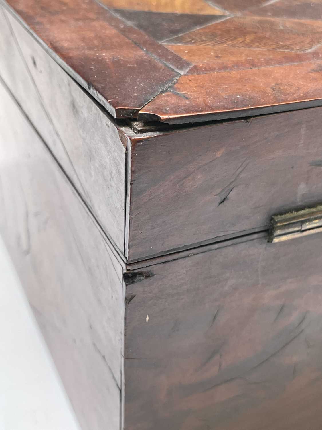 A rare Jamaican specimen wood workbox, by James Pitkin, Kingston, Jamaica, circa 1835/1840, the - Image 31 of 35