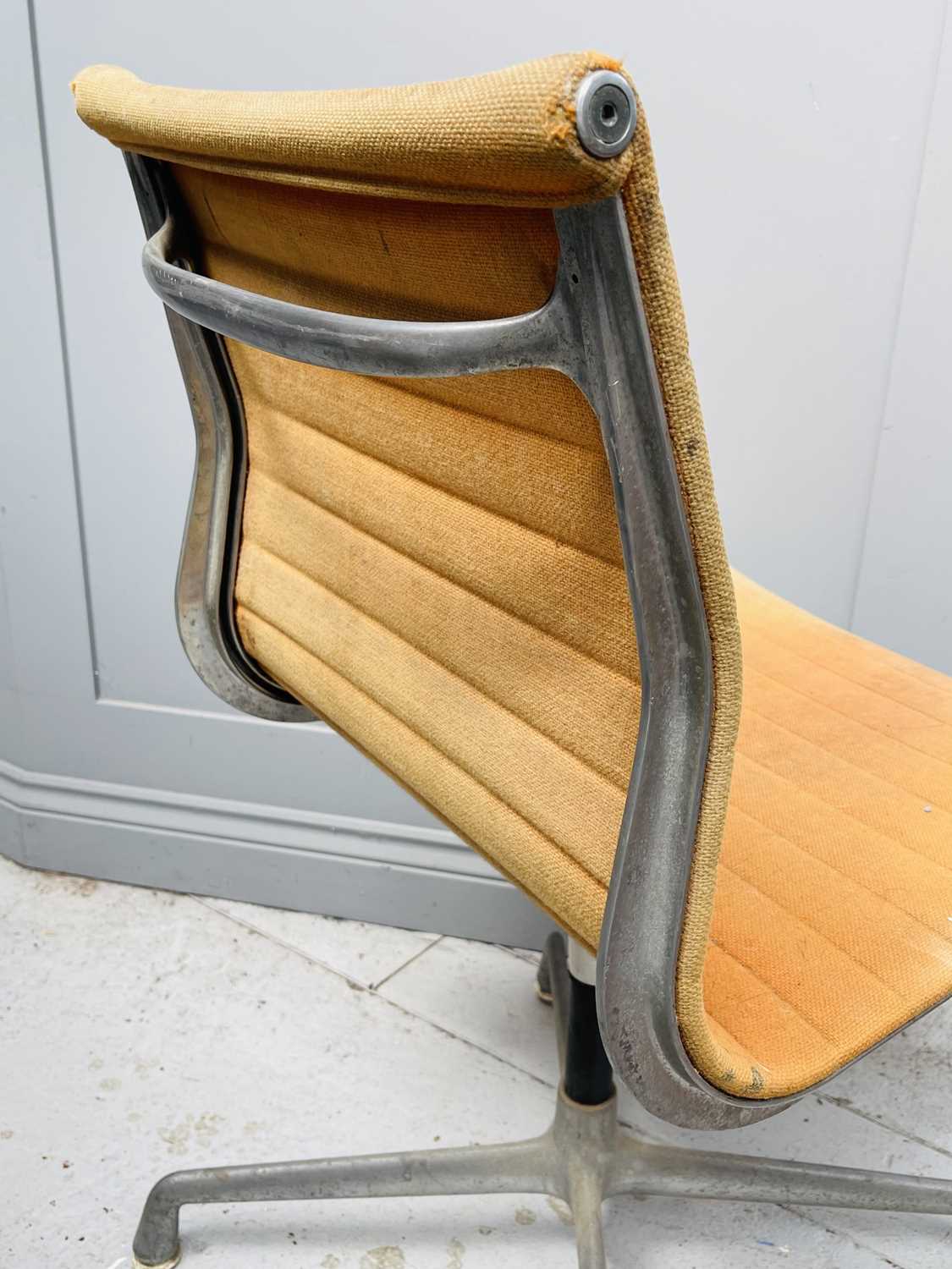 Charles Eames, An office chair, by Herman Miller, with cast aluminium swivel base, height 85cm. - Image 6 of 12