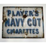 Advertising - A 'Players Navy Cut Tobacco/Player's Navy Cut Cigarettes' double sided advertising