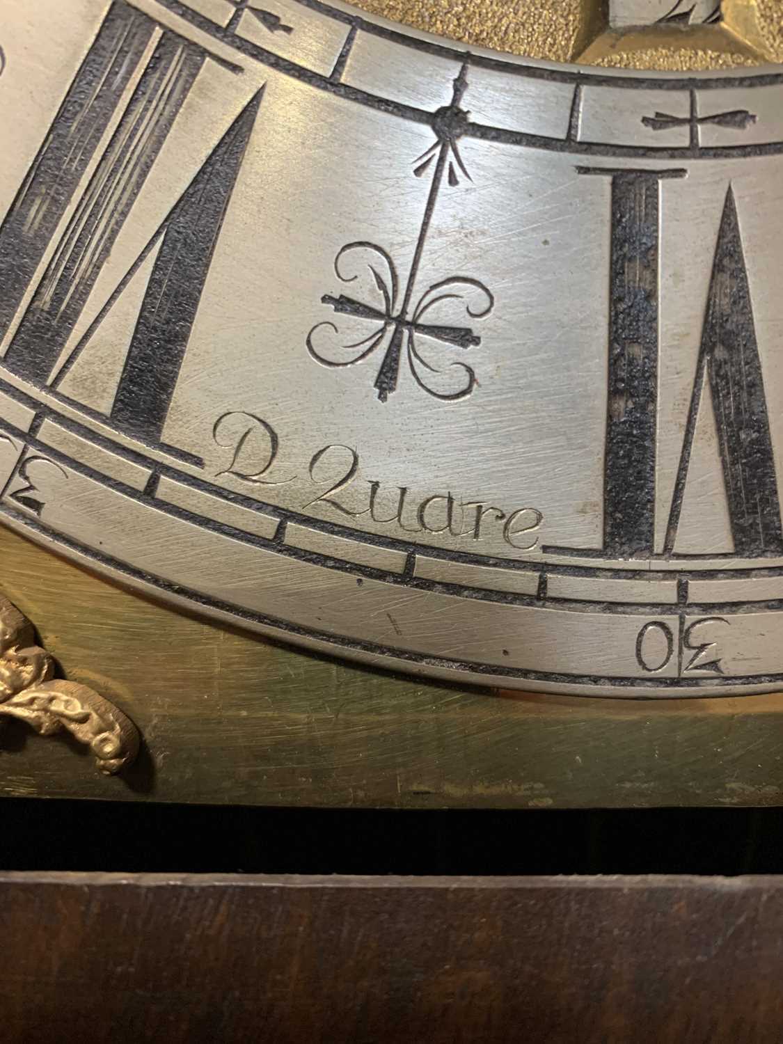 A fine walnut and marquetry eight day longcase clock, early 18th century, with an associated dial - Image 8 of 78