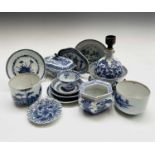 A large quantity of Chinese blue and white porcelain, 18th/19th century. Provenance:Michael