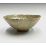 A Chinese celadon bowl, Ming Dynasty, diameter 16cm, height 7cm. Provenance:The Chris Davis