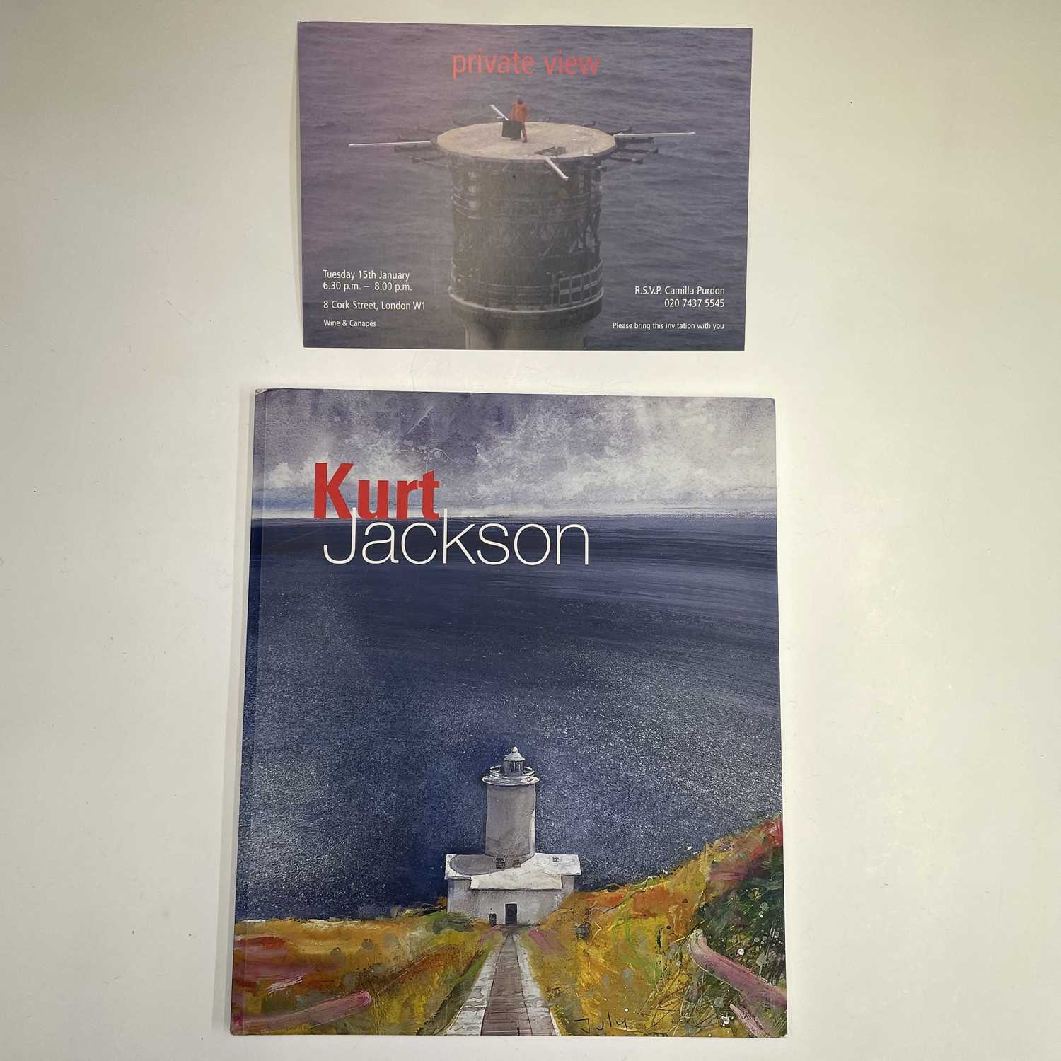 Three Kurt Jackson publications Kurt Jackson, Revisiting Turner's Tourism Signed by artist 2016 Kurt - Image 16 of 16