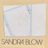 Sandra BLOW (1925-2006) 'Sandra Blow - paintings in her studio' Mixed media/collage exhibition card,