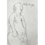 Julian DYSON (1936-2003)Old Age Etching Signed and dated '01Numbered 2/6Plate size 29.5 x 20.5cm&