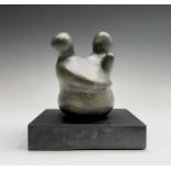Max BARRETT (1937-1988)Embrace Stone sculpture Monogram to base Height 15.5cmCondition report: No