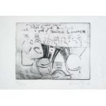 Kurt JACKSON (1961) Pendeen Silver Band Etching Signed and dated 05' Numbered 60/100 Plate size 9