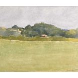 Francis HEWLETT (1930-2012)West Country FieldWatercolour Signed and dated 25 July 76 20.5 x 25cm