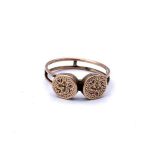 A Victorian ring 2gm Size Q/R