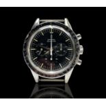 A rare and desirable Omega Speedmaster wristwatch with calibre 321 movement number 19332130 circa