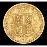 Half-sovereign 1883Condition report: Very Fine bent